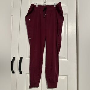 Extra large tall wine greys anatomy jogger pant scrubs